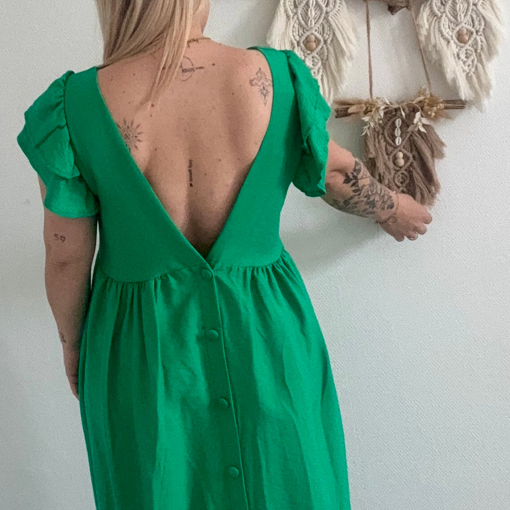 
                      
                        Robe bohème verte
                      
                    